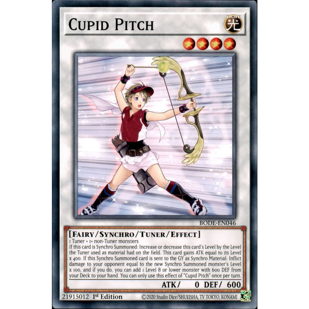 Cupid Pitch BODE-EN046 Yu-Gi-Oh! Card from the Burst of Destiny Set