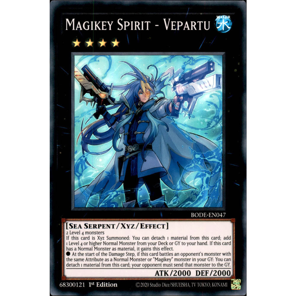 Magikey Spirit - Vepartu BODE-EN047 Yu-Gi-Oh! Card from the Burst of Destiny Set