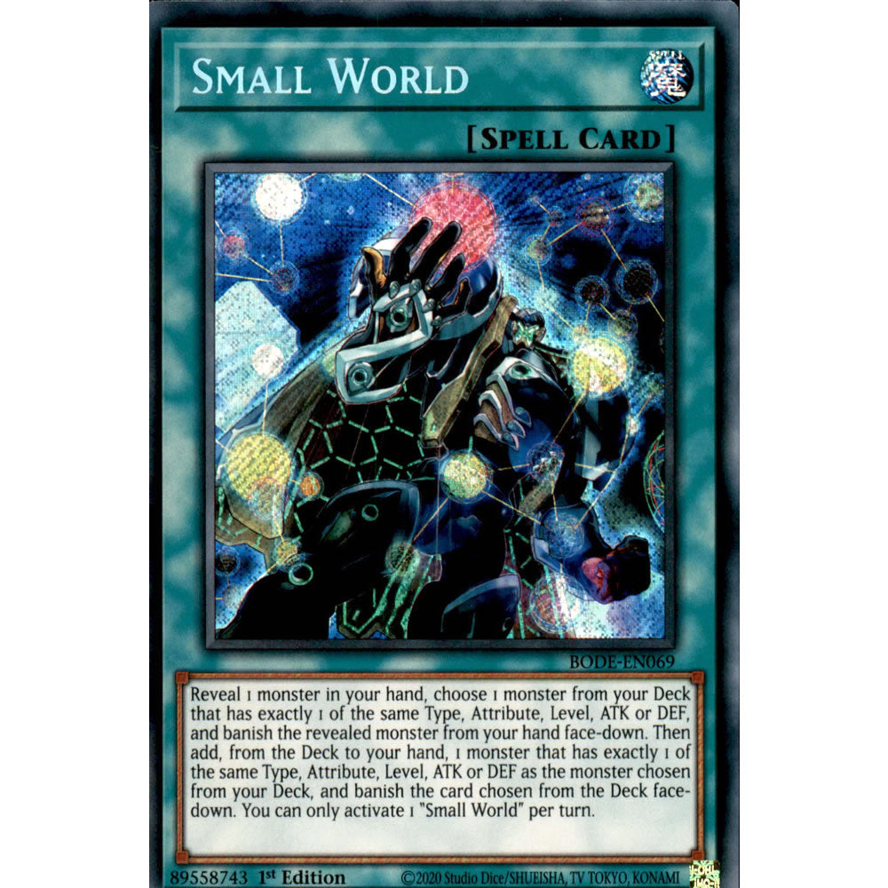 Small World BODE-EN069 Yu-Gi-Oh! Card from the Burst of Destiny Set