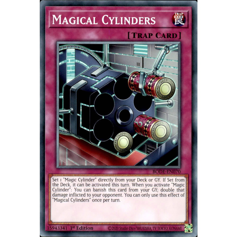 Magical Cylinders BODE-EN070 Yu-Gi-Oh! Card from the Burst of Destiny Set