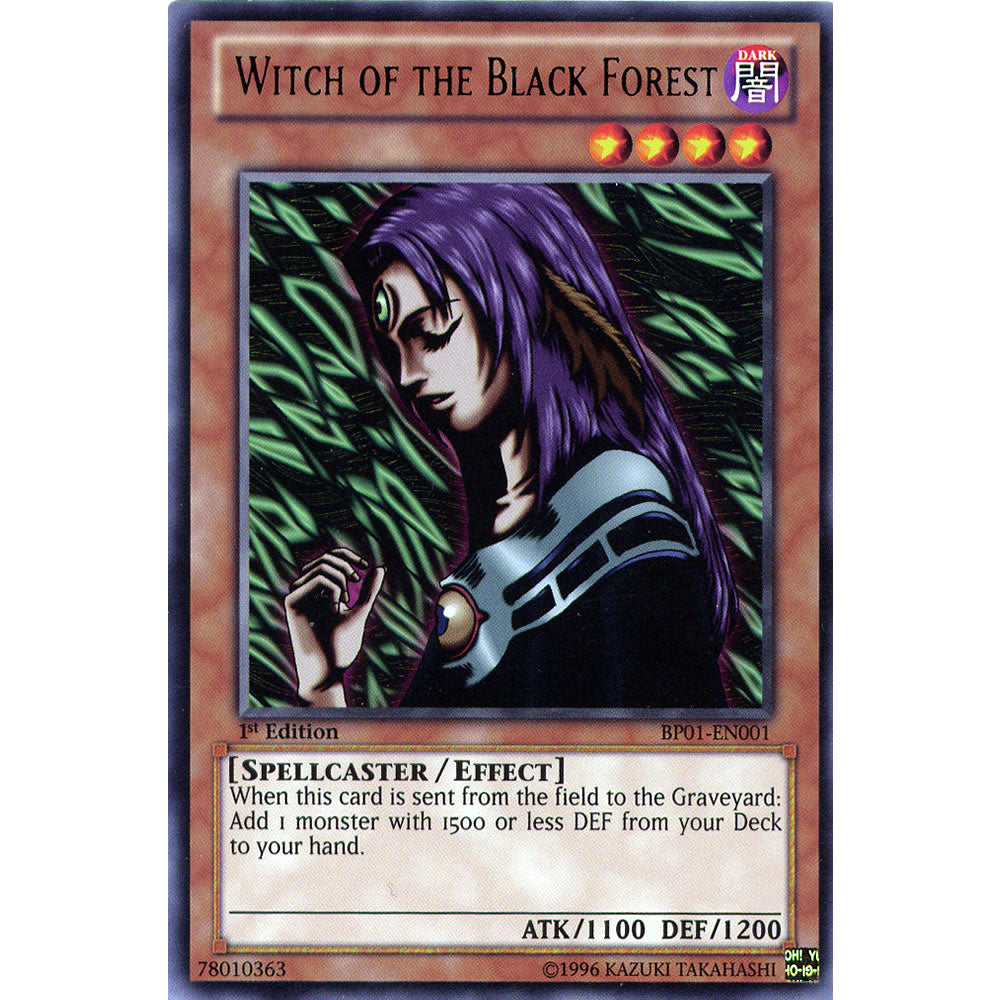Witch of the Black Forest BP01-EN001 Yu-Gi-Oh! Card from the Battle Pack 1: Epic Dawn Set
