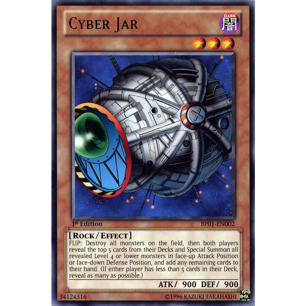Cyber Jar BP01-EN002 Yu-Gi-Oh! Card from the Battle Pack 1: Epic Dawn Set