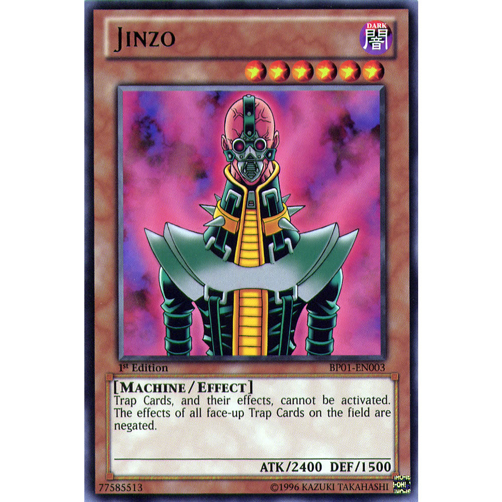 Jinzo BP01-EN003 Yu-Gi-Oh! Card from the Battle Pack 1: Epic Dawn Set