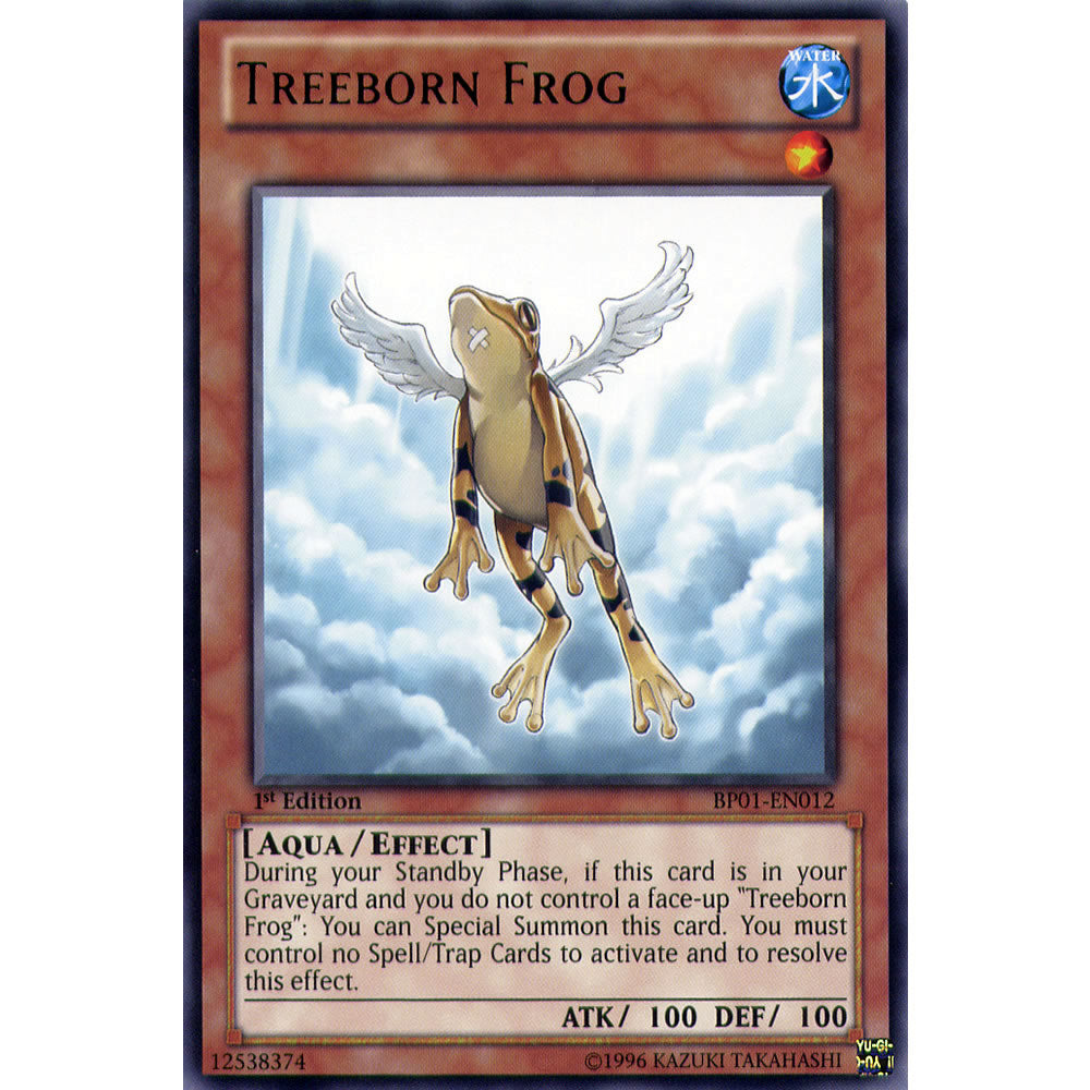 Treeborn Frog BP01-EN012 Yu-Gi-Oh! Card from the Battle Pack 1: Epic Dawn Set