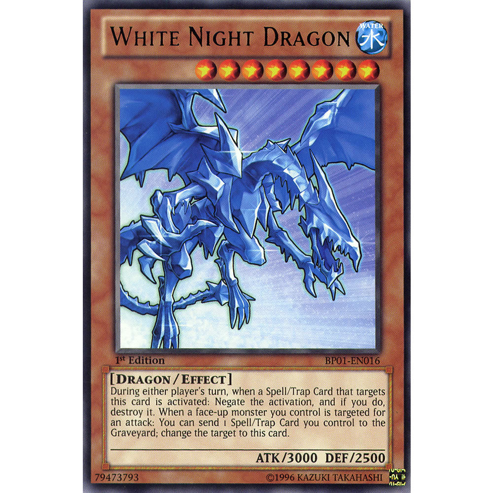 White Night Dragon BP01-EN016 Yu-Gi-Oh! Card from the Battle Pack 1: Epic Dawn Set