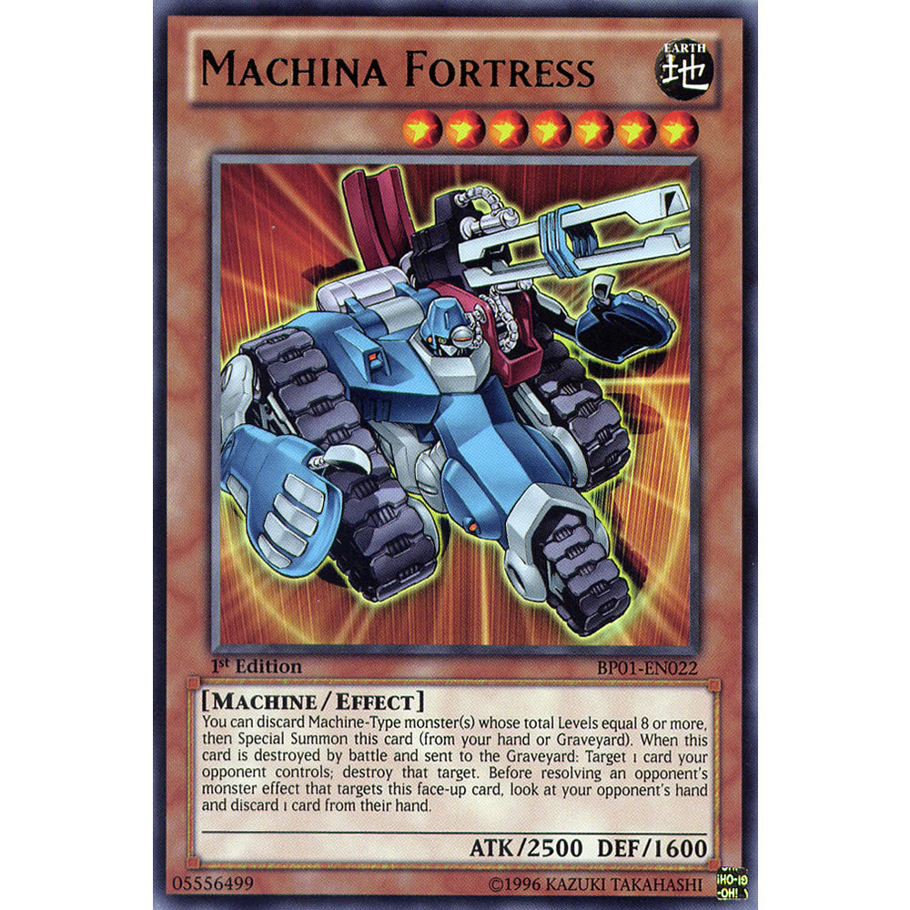 Machina Fortress BP01-EN022 Yu-Gi-Oh! Card from the Battle Pack 1: Epic Dawn Set