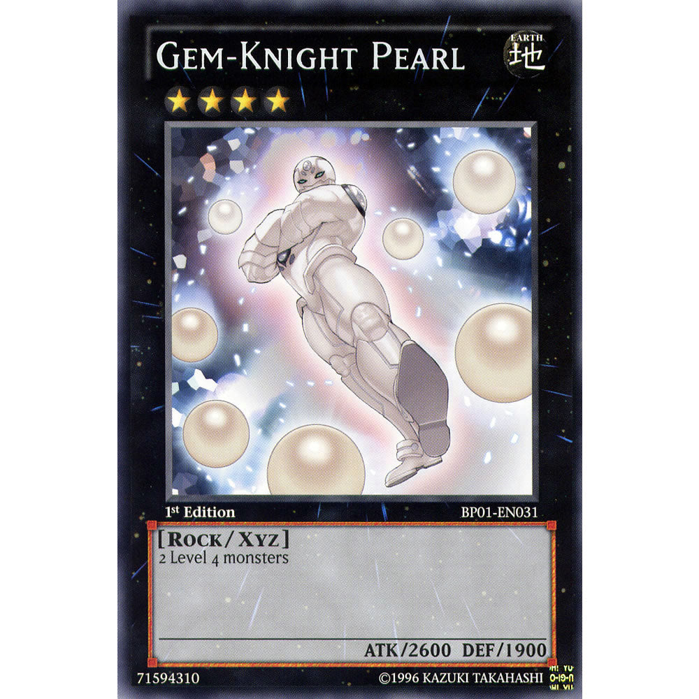 Gem-Knight Pearl BP01-EN031 Yu-Gi-Oh! Card from the Battle Pack 1: Epic Dawn Set