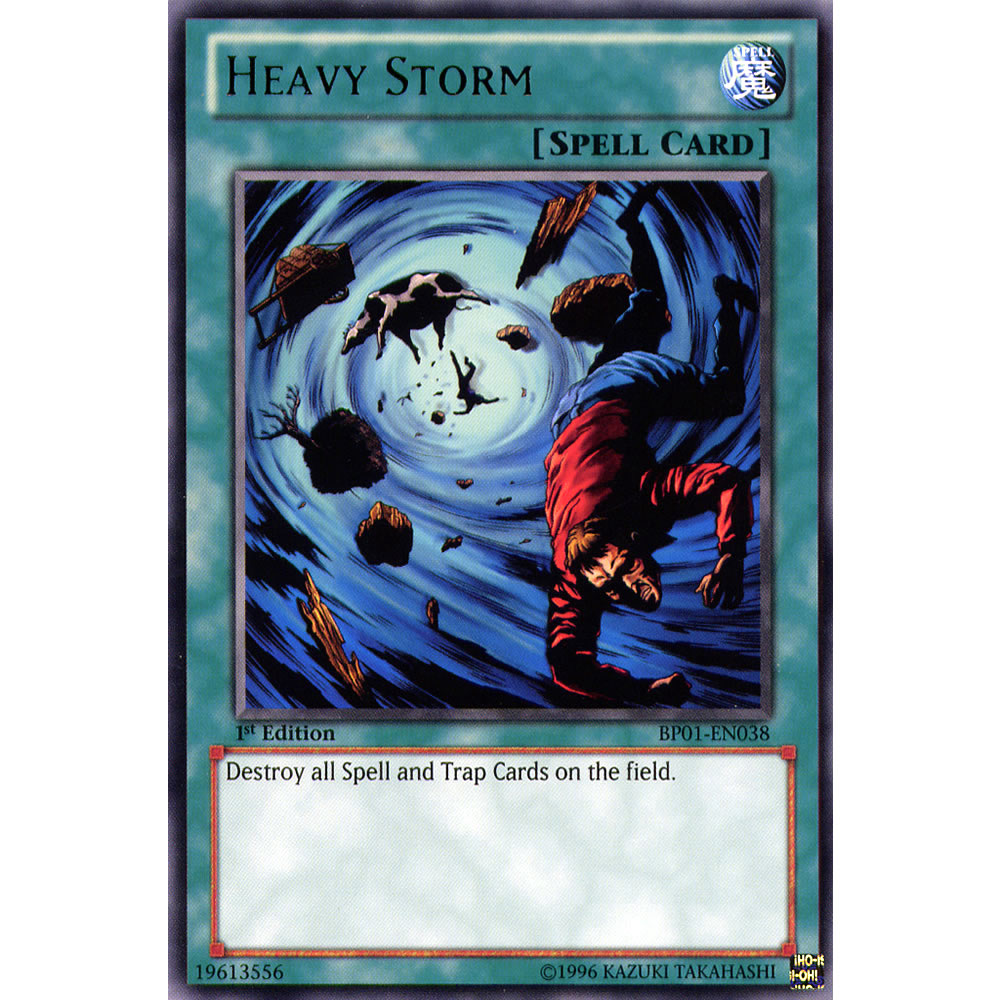 Heavy Storm BP01-EN038 Yu-Gi-Oh! Card from the Battle Pack 1: Epic Dawn Set