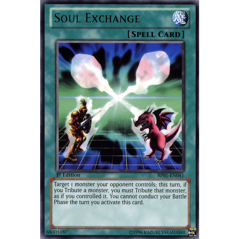 Soul Exchange BP01-EN041 Yu-Gi-Oh! Card from the Battle Pack 1: Epic Dawn Set