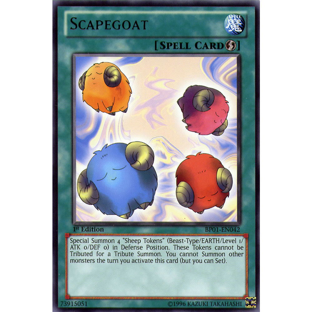 Scapegoat BP01-EN042 Yu-Gi-Oh! Card from the Battle Pack 1: Epic Dawn Set