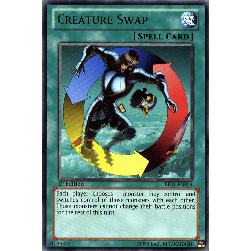 Creature Swap BP01-EN044 Yu-Gi-Oh! Card from the Battle Pack 1: Epic Dawn Set