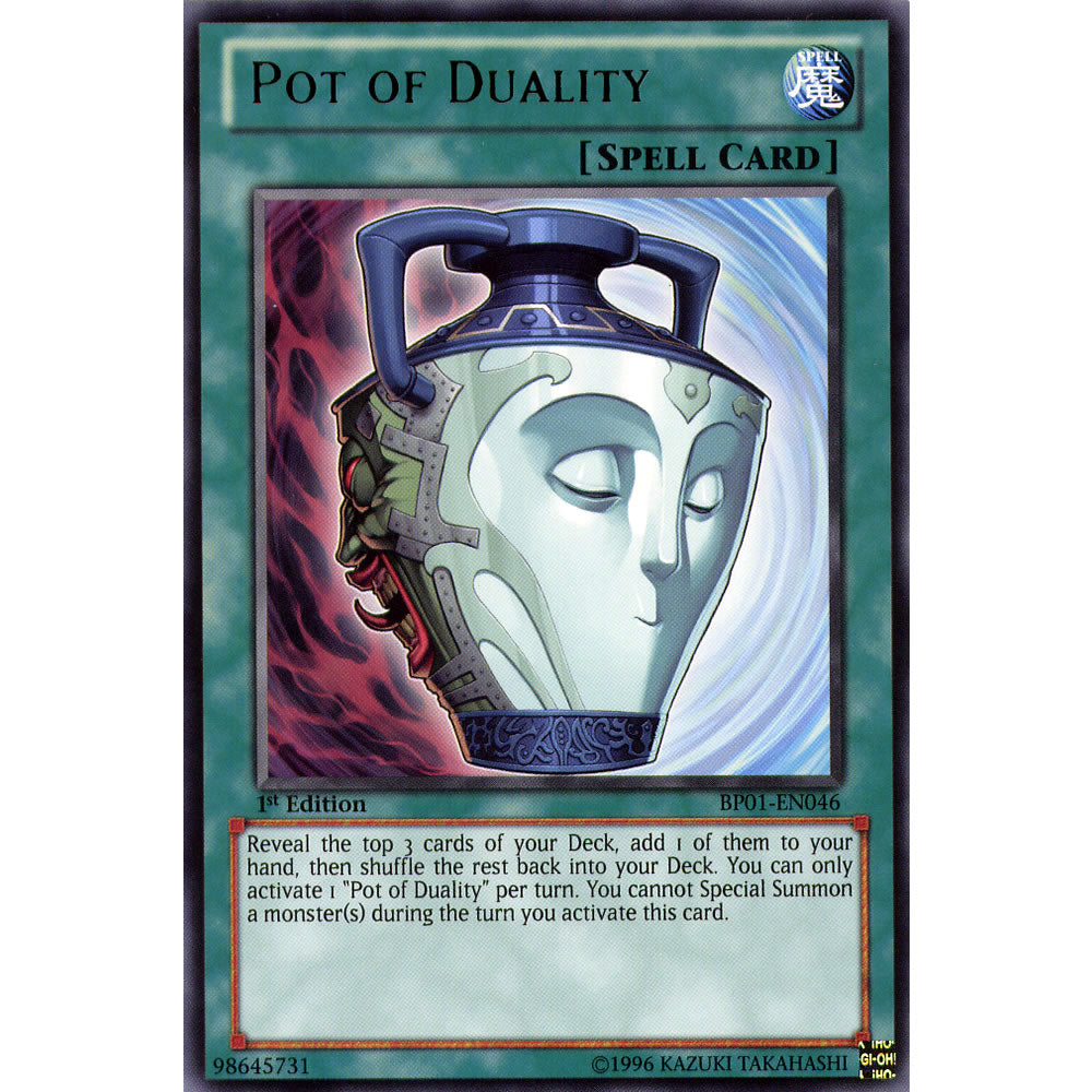 Pot of Duality BP01-EN046 Yu-Gi-Oh! Card from the Battle Pack 1: Epic Dawn Set