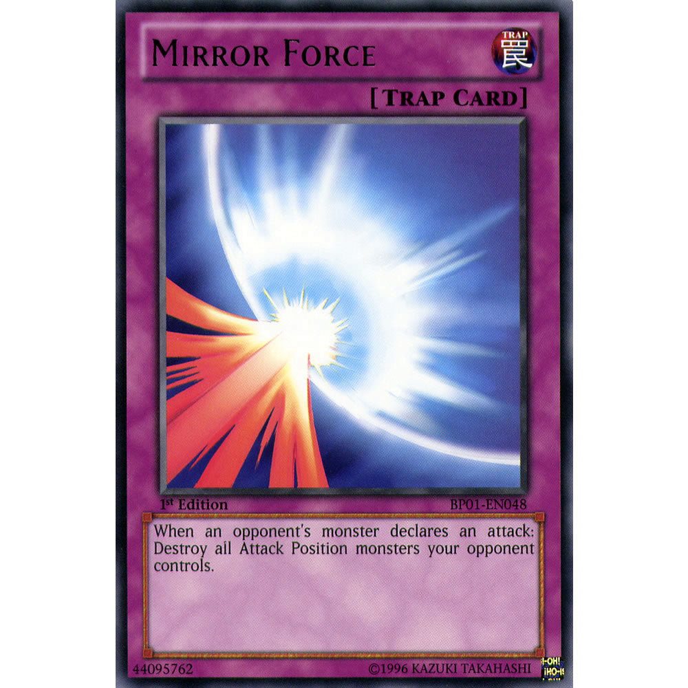 Mirror Force BP01-EN048 Yu-Gi-Oh! Card from the Battle Pack 1: Epic Dawn Set