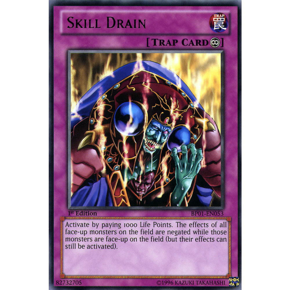 Skill Drain BP01-EN053 Yu-Gi-Oh! Card from the Battle Pack 1: Epic Dawn Set