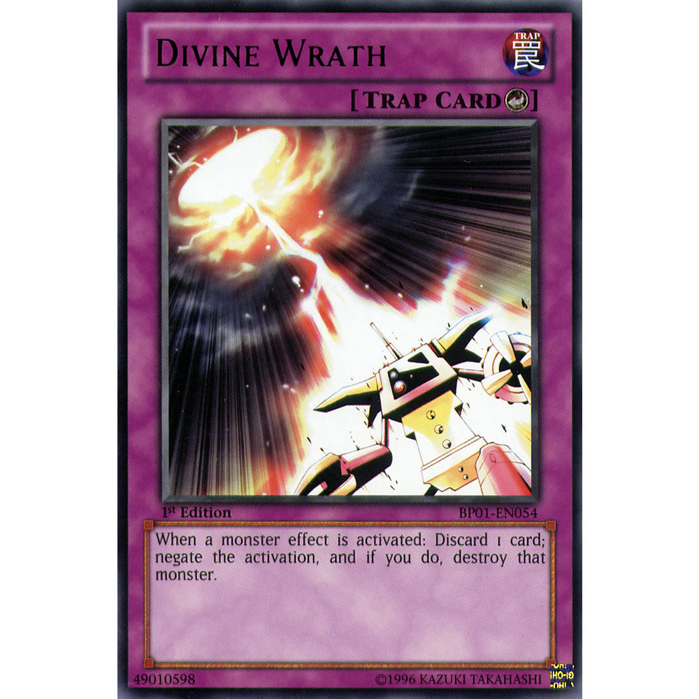 Divine Wrath BP01-EN054 Yu-Gi-Oh! Card from the Battle Pack 1: Epic Dawn Set