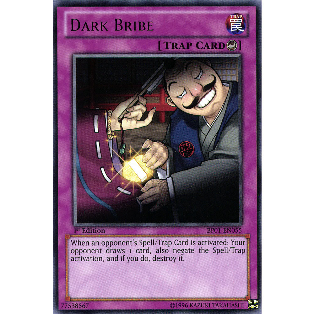 Dark Bribe BP01-EN055 Yu-Gi-Oh! Card from the Battle Pack 1: Epic Dawn Set