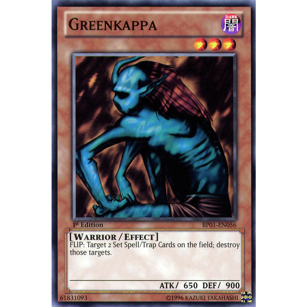 Greenkappa BP01-EN056 Yu-Gi-Oh! Card from the Battle Pack 1: Epic Dawn Set