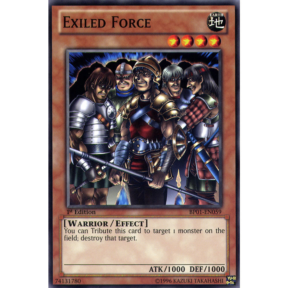 Exiled Force BP01-EN059 Yu-Gi-Oh! Card from the Battle Pack 1: Epic Dawn Set
