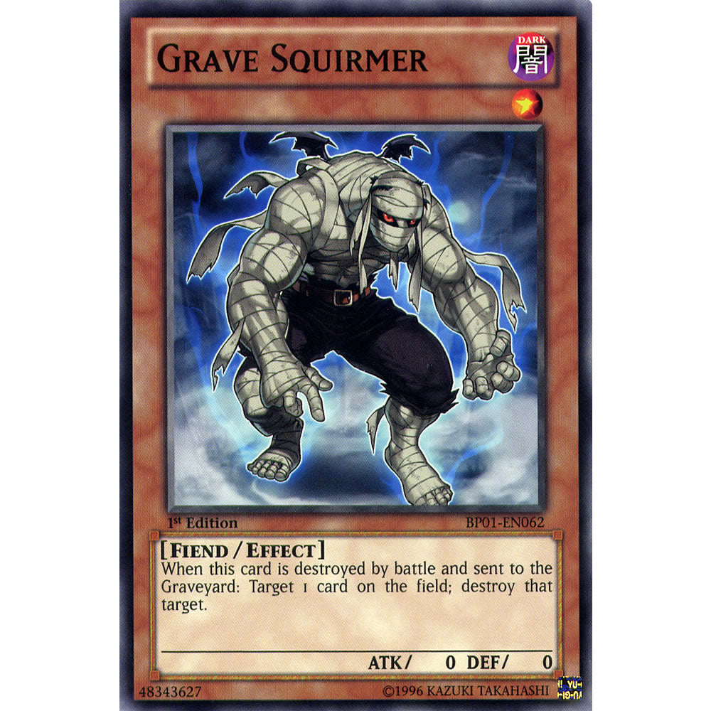 Grave Squirmer BP01-EN062 Yu-Gi-Oh! Card from the Battle Pack 1: Epic Dawn Set
