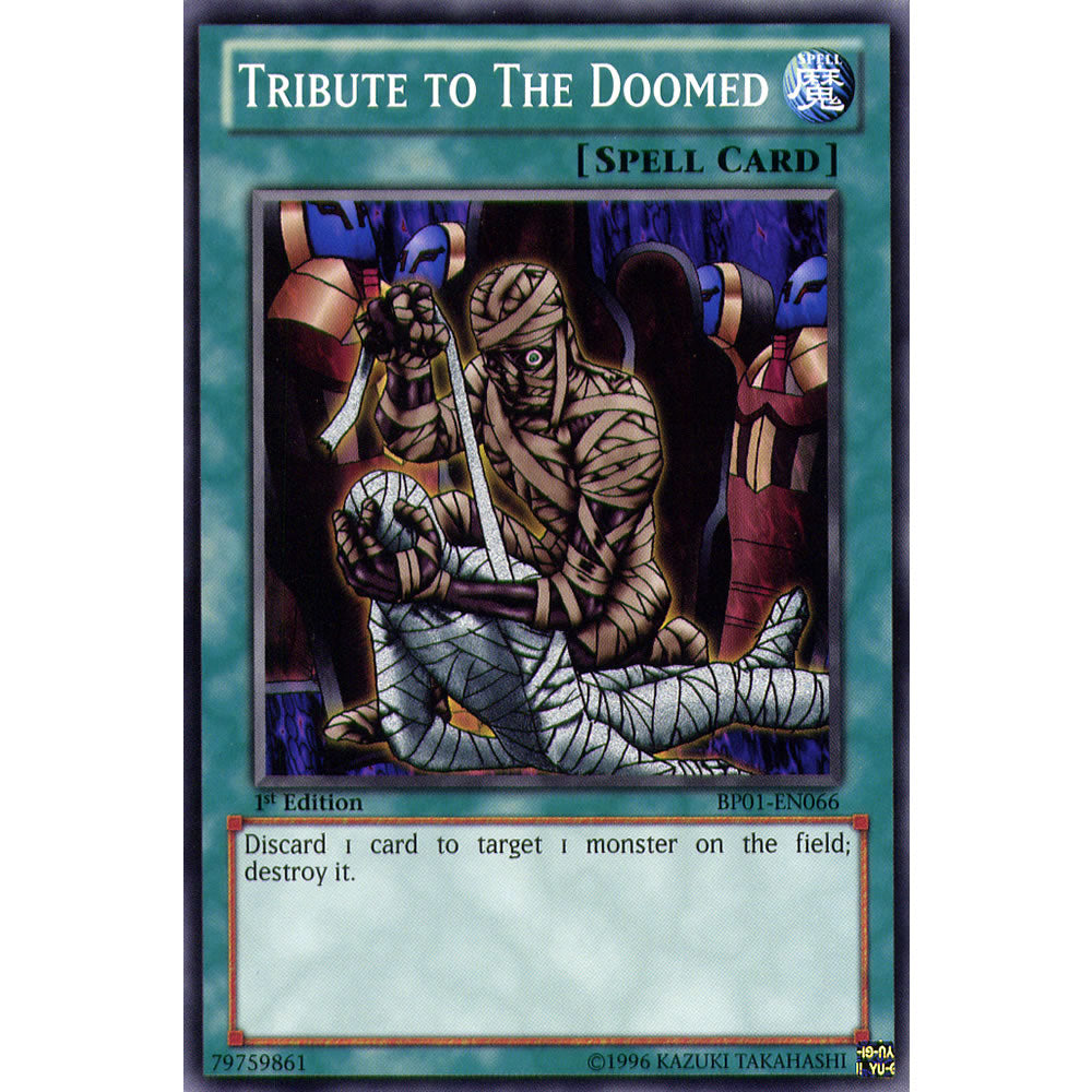 Tribute to the Doomed BP01-EN066 Yu-Gi-Oh! Card from the Battle Pack 1: Epic Dawn Set
