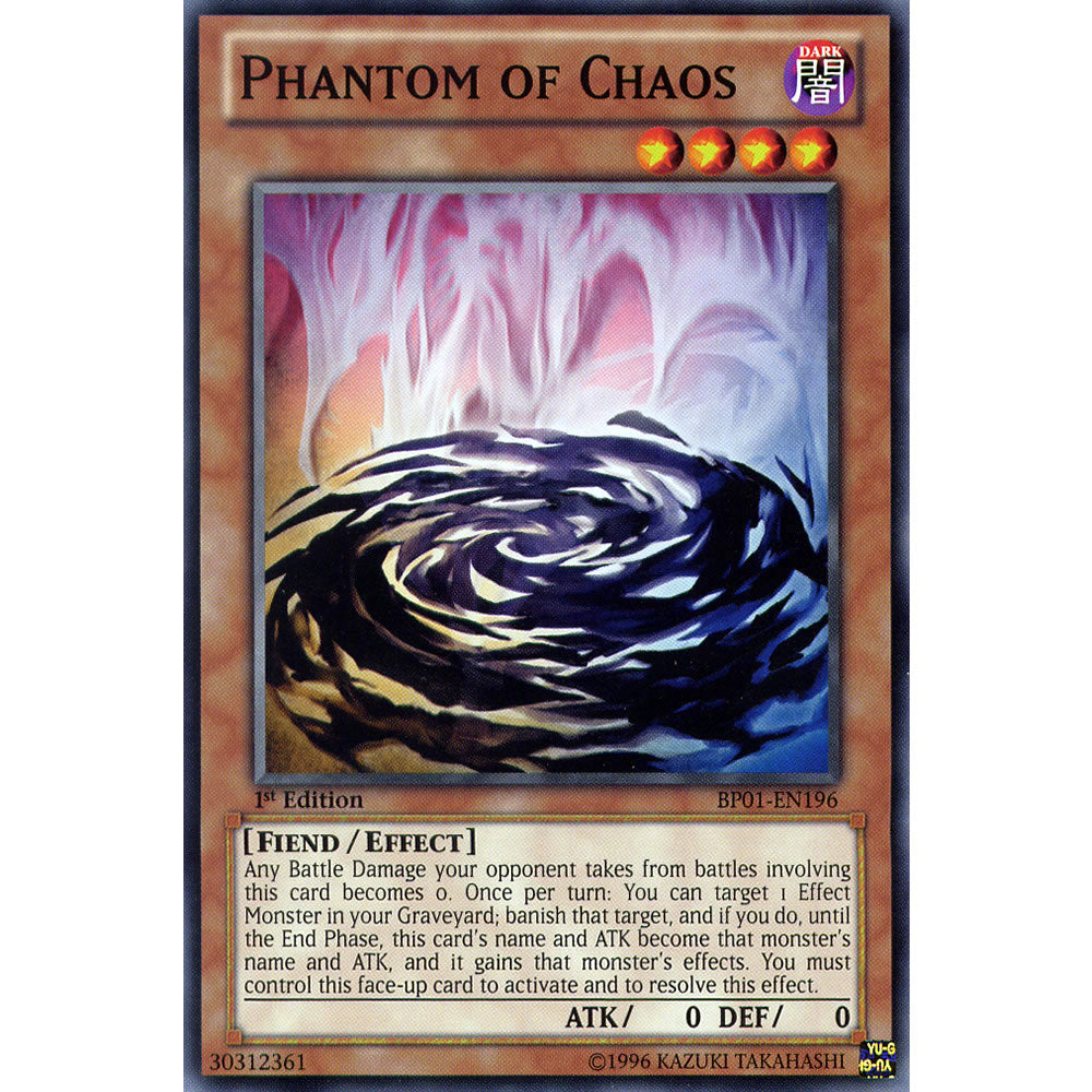 Phantom of Chaos BP01-EN196 Yu-Gi-Oh! Card from the Battle Pack 1: Epic Dawn Set