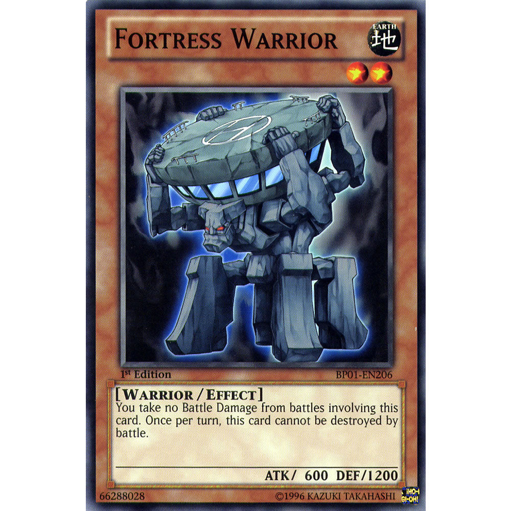 Fortress Warrior BP01-EN206 Yu-Gi-Oh! Card from the Battle Pack 1: Epic Dawn Set