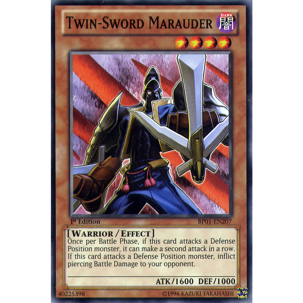 Twin - Sword Marauder BP01-EN207 Yu-Gi-Oh! Card from the Battle Pack 1: Epic Dawn Set