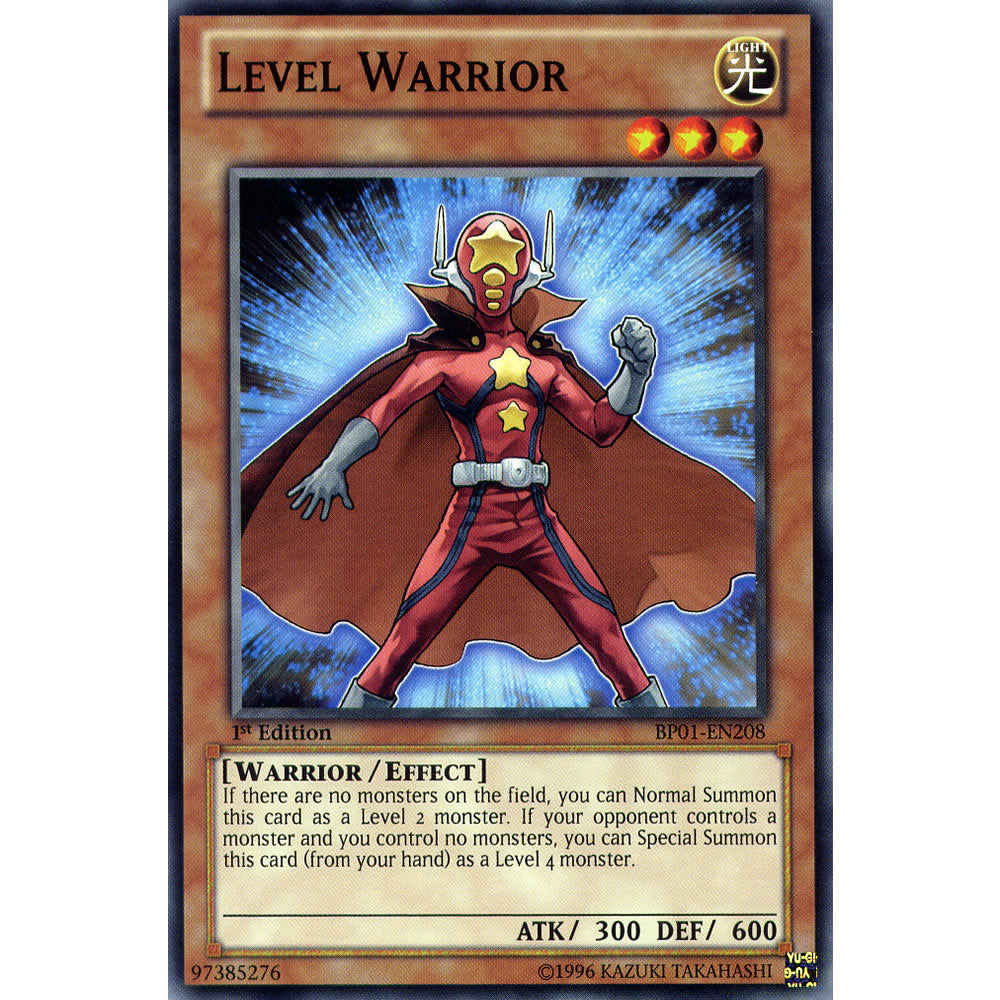 Level Warrior BP01-EN208 Yu-Gi-Oh! Card from the Battle Pack 1: Epic Dawn Set
