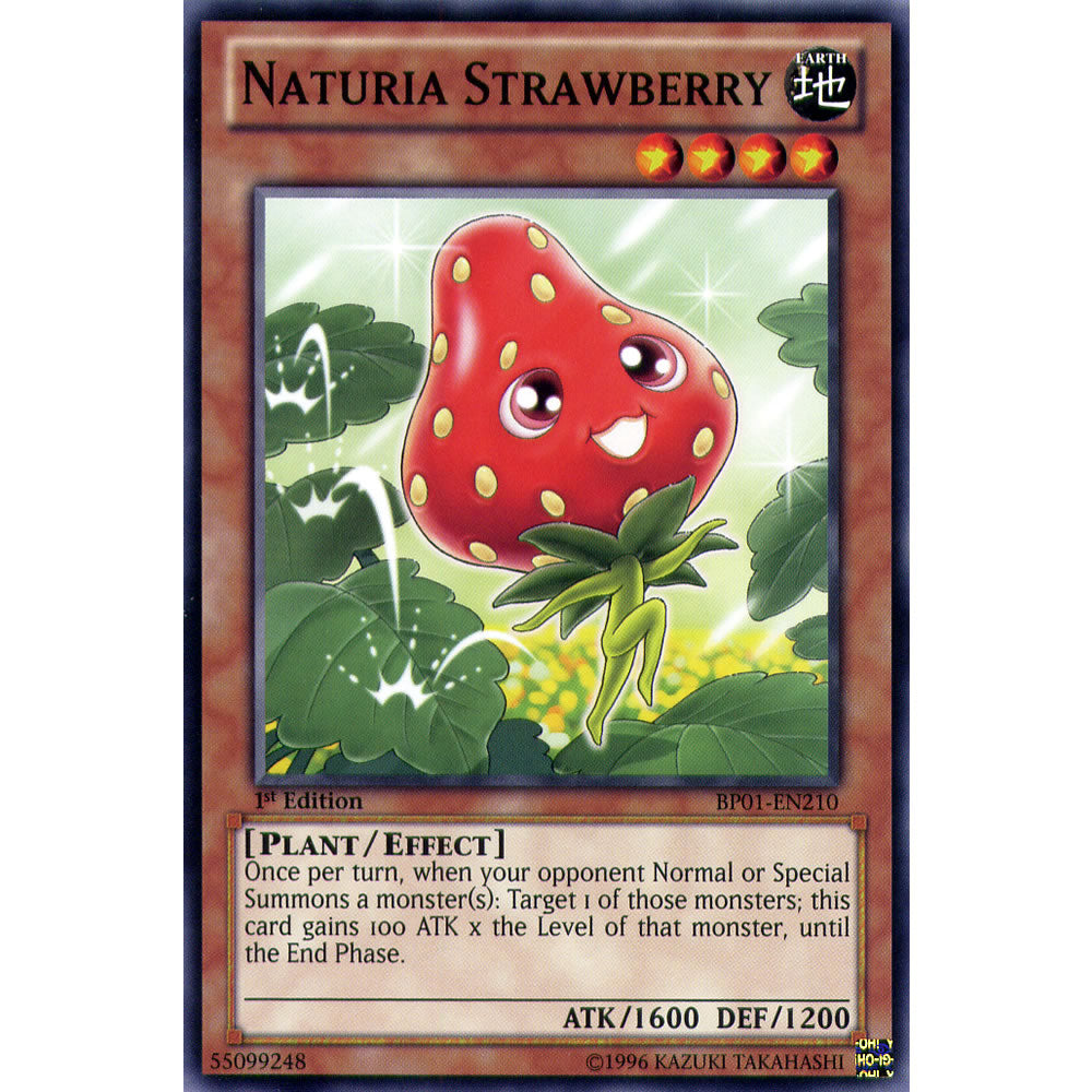 Naturia Strawberry BP01-EN210 Yu-Gi-Oh! Card from the Battle Pack 1: Epic Dawn Set