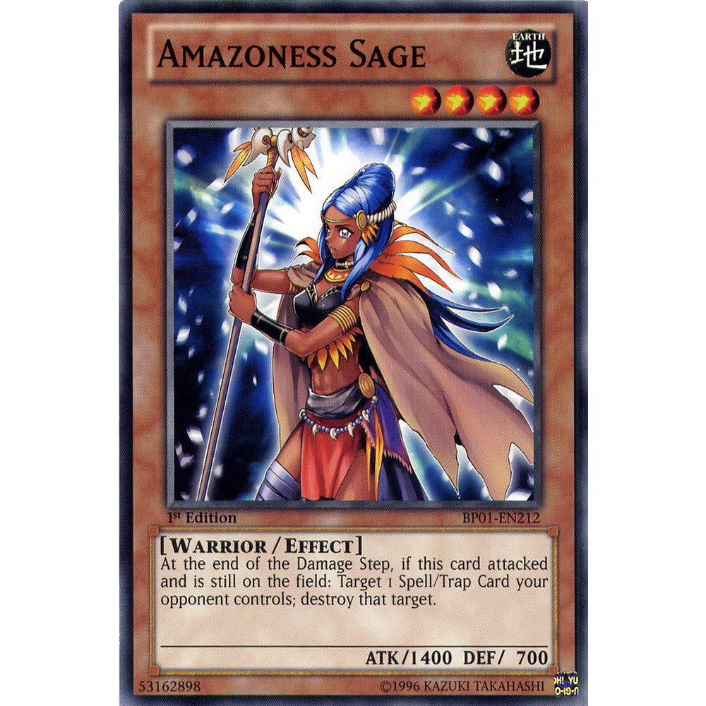 Amazoness Sage BP01-EN212 Yu-Gi-Oh! Card from the Battle Pack 1: Epic Dawn Set
