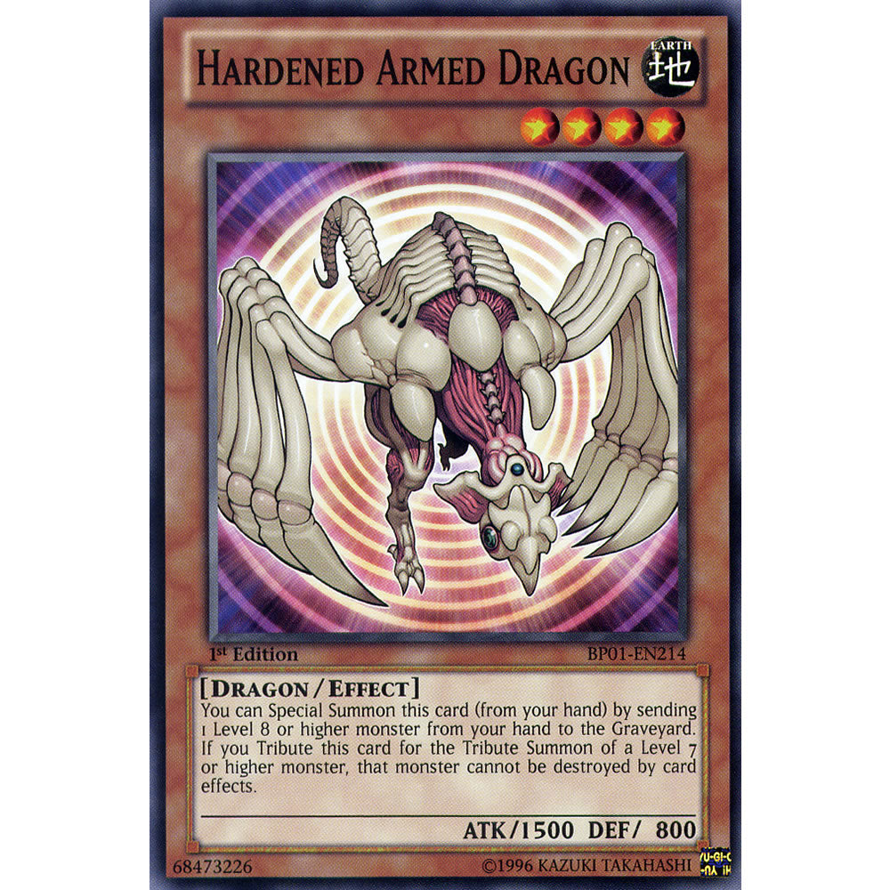 Hardened Armed Dragon BP01-EN214 Yu-Gi-Oh! Card from the Battle Pack 1: Epic Dawn Set