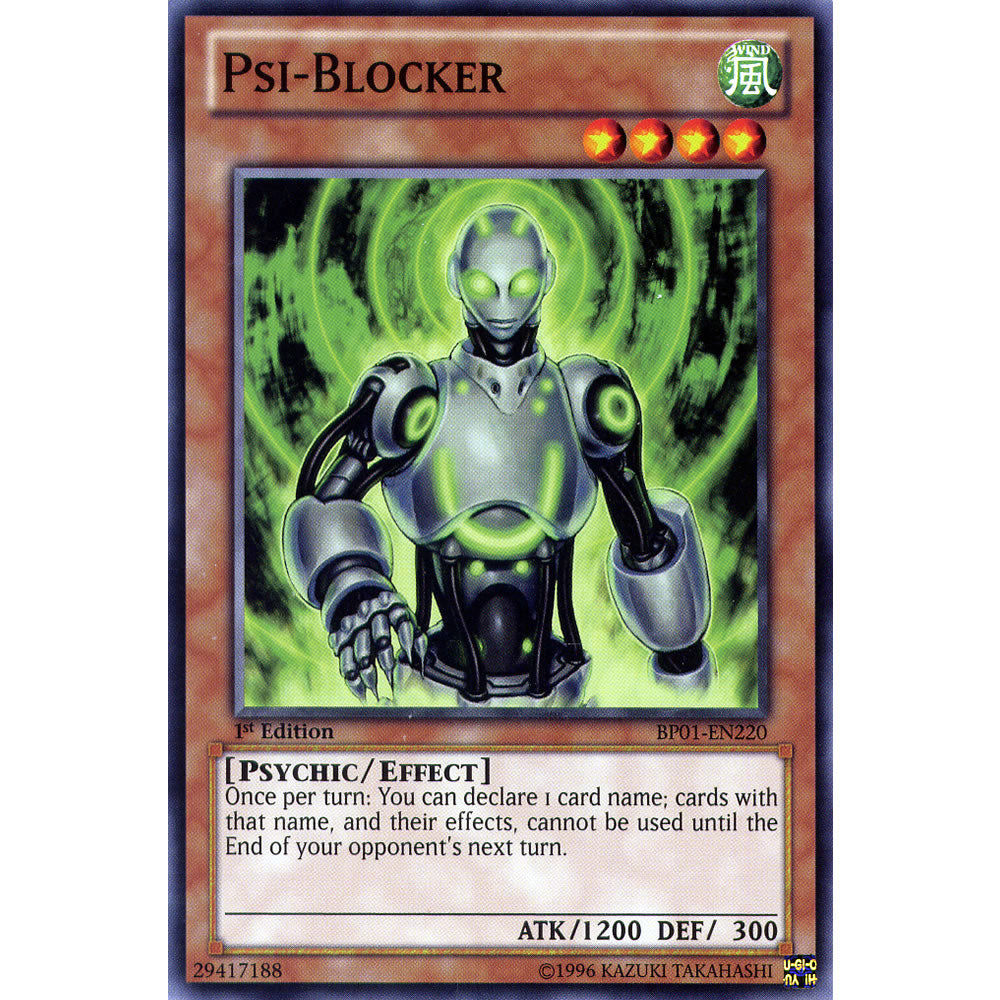 Psi-Blocker BP01-EN220 Yu-Gi-Oh! Card from the Battle Pack 1: Epic Dawn Set