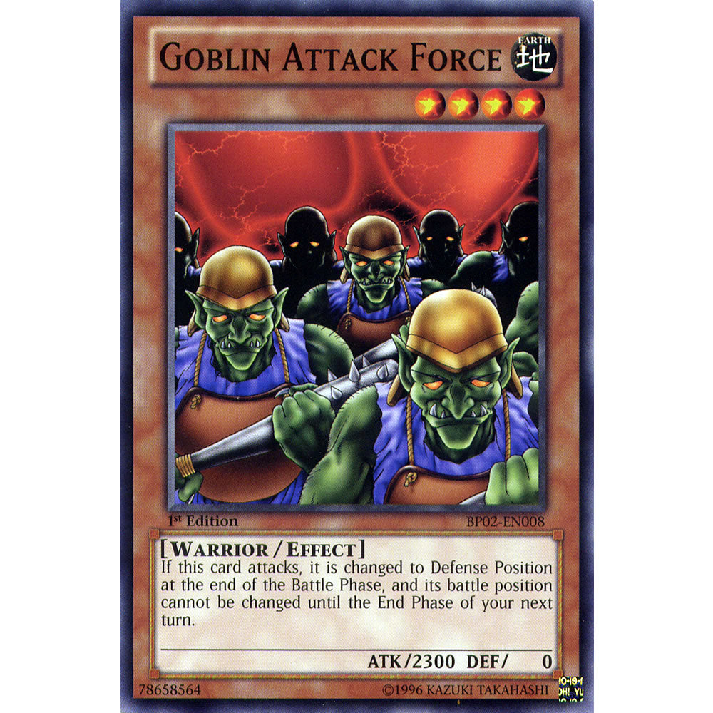 Goblin Attack Force BP02-EN008 Yu-Gi-Oh! Card from the Battle Pack 2: War of the Giants Set