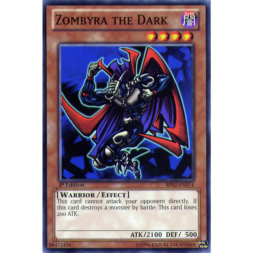 Zombyra the Dark BP02-EN014 Yu-Gi-Oh! Card from the Battle Pack 2: War of the Giants Set