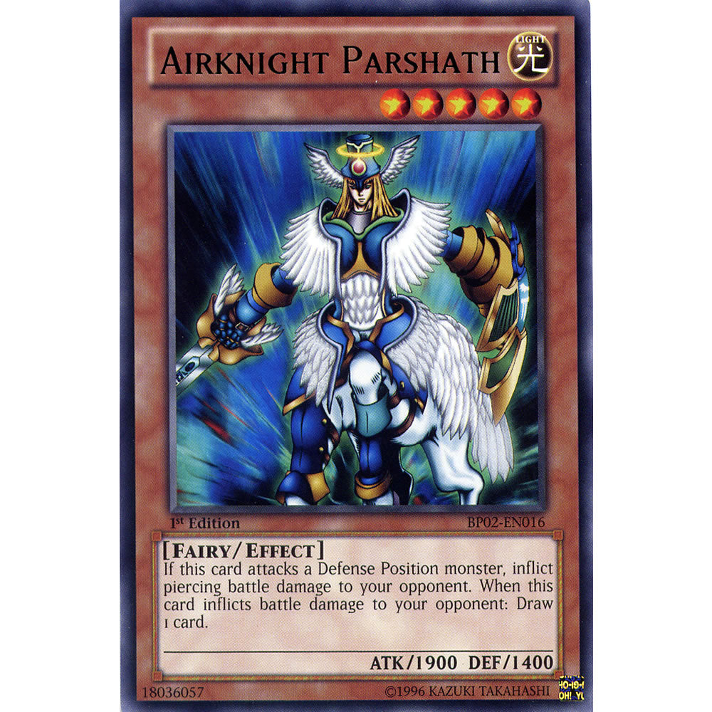 Airknight Parshath BP02-EN016 Yu-Gi-Oh! Card from the Battle Pack 2: War of the Giants Set