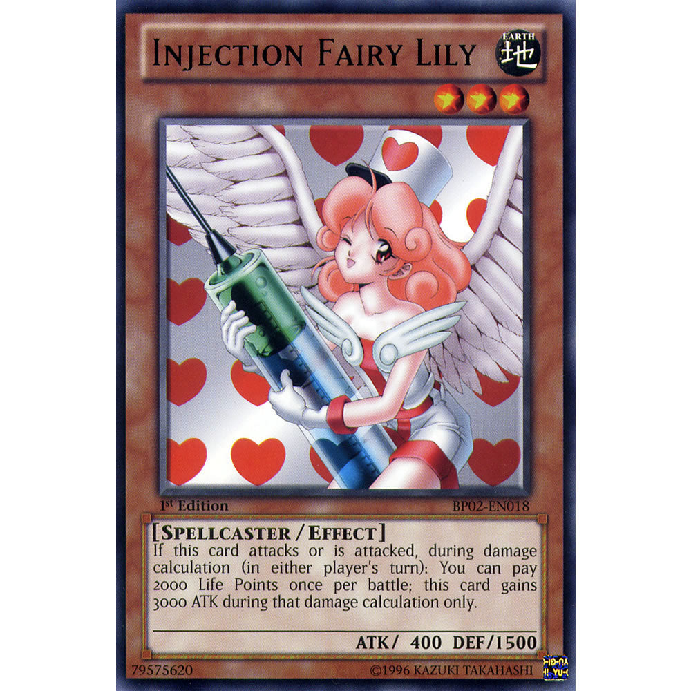 Injection Fairy Lily BP02-EN018 Yu-Gi-Oh! Card from the Battle Pack 2: War of the Giants Set