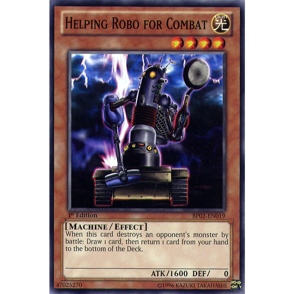 Helping Robo For Combat BP02-EN019 Yu-Gi-Oh! Card from the Battle Pack 2: War of the Giants Set