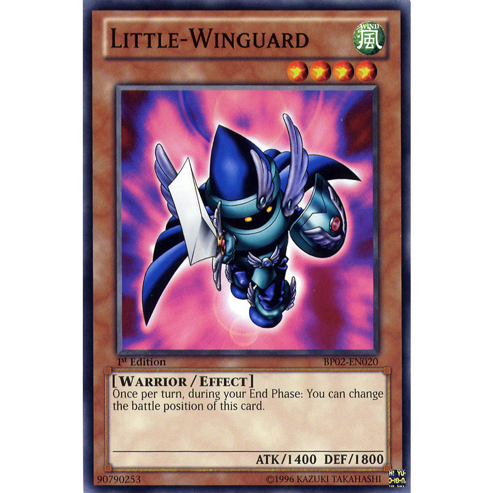 Little-Winguard BP02-EN020 Yu-Gi-Oh! Card from the Battle Pack 2: War of the Giants Set