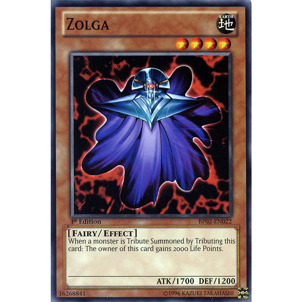 Zolga BP02-EN022 Yu-Gi-Oh! Card from the Battle Pack 2: War of the Giants Set