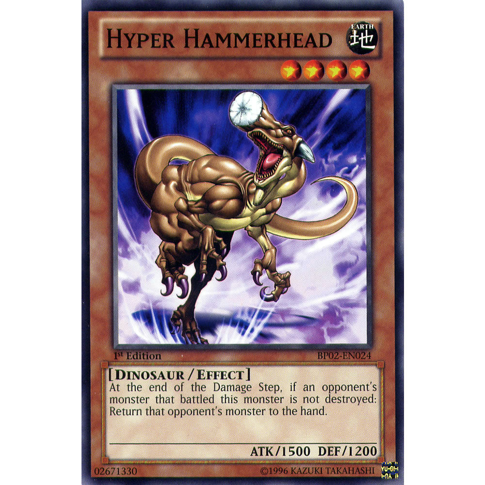 Hyper Hammerhead BP02-EN024 Yu-Gi-Oh! Card from the Battle Pack 2: War of the Giants Set