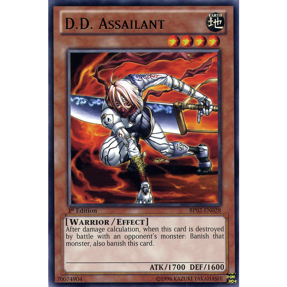 D.D. Assailant BP02-EN028 Yu-Gi-Oh! Card from the Battle Pack 2: War of the Giants Set