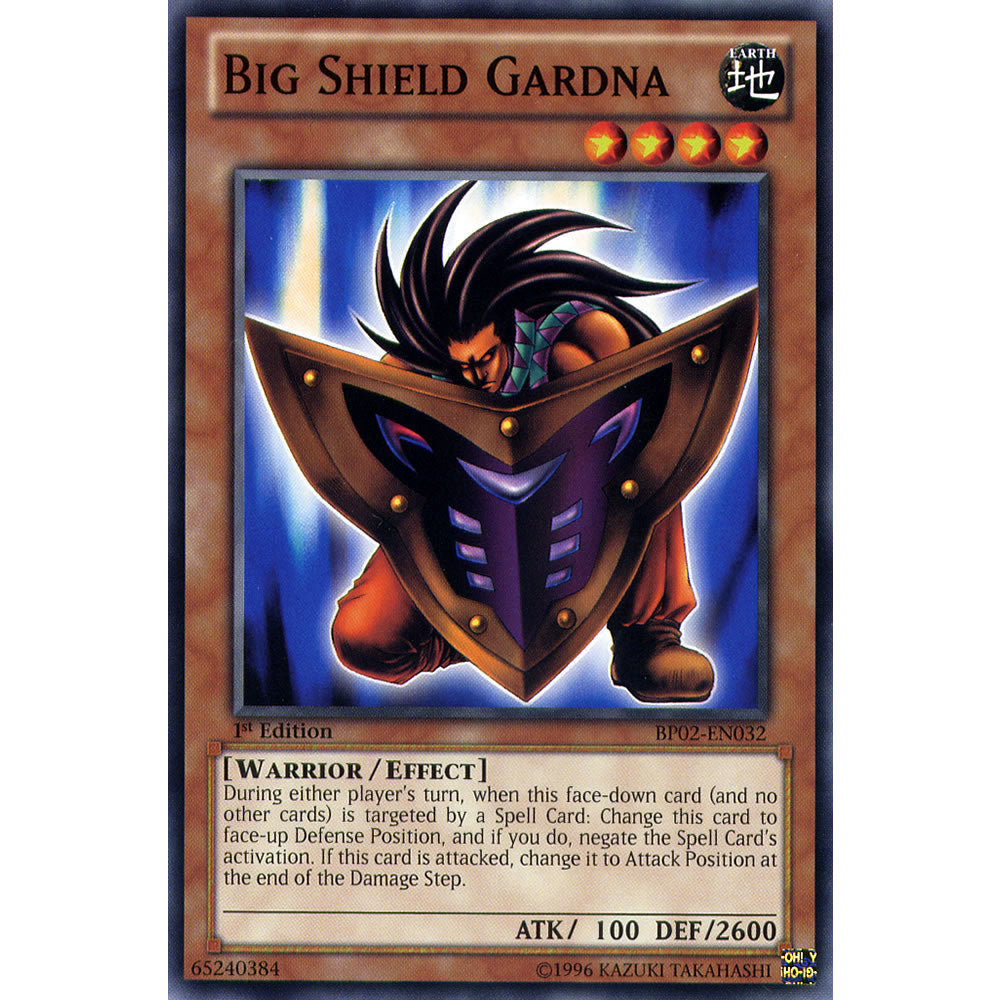 Big Shield Gardna BP02-EN032 Yu-Gi-Oh! Card from the Battle Pack 2: War of the Giants Set