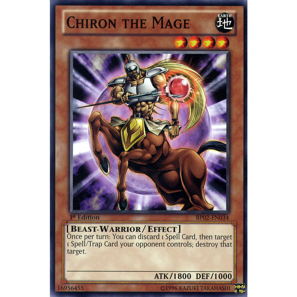 Chiron the Mage BP02-EN034 Yu-Gi-Oh! Card from the Battle Pack 2: War of the Giants Set