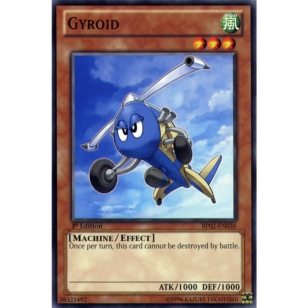 Gyroid BP02-EN036 Yu-Gi-Oh! Card from the Battle Pack 2: War of the Giants Set