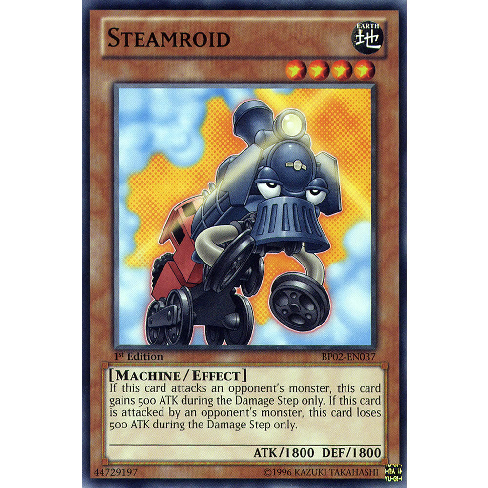 Steamroid BP02-EN037 Yu-Gi-Oh! Card from the Battle Pack 2: War of the Giants Set