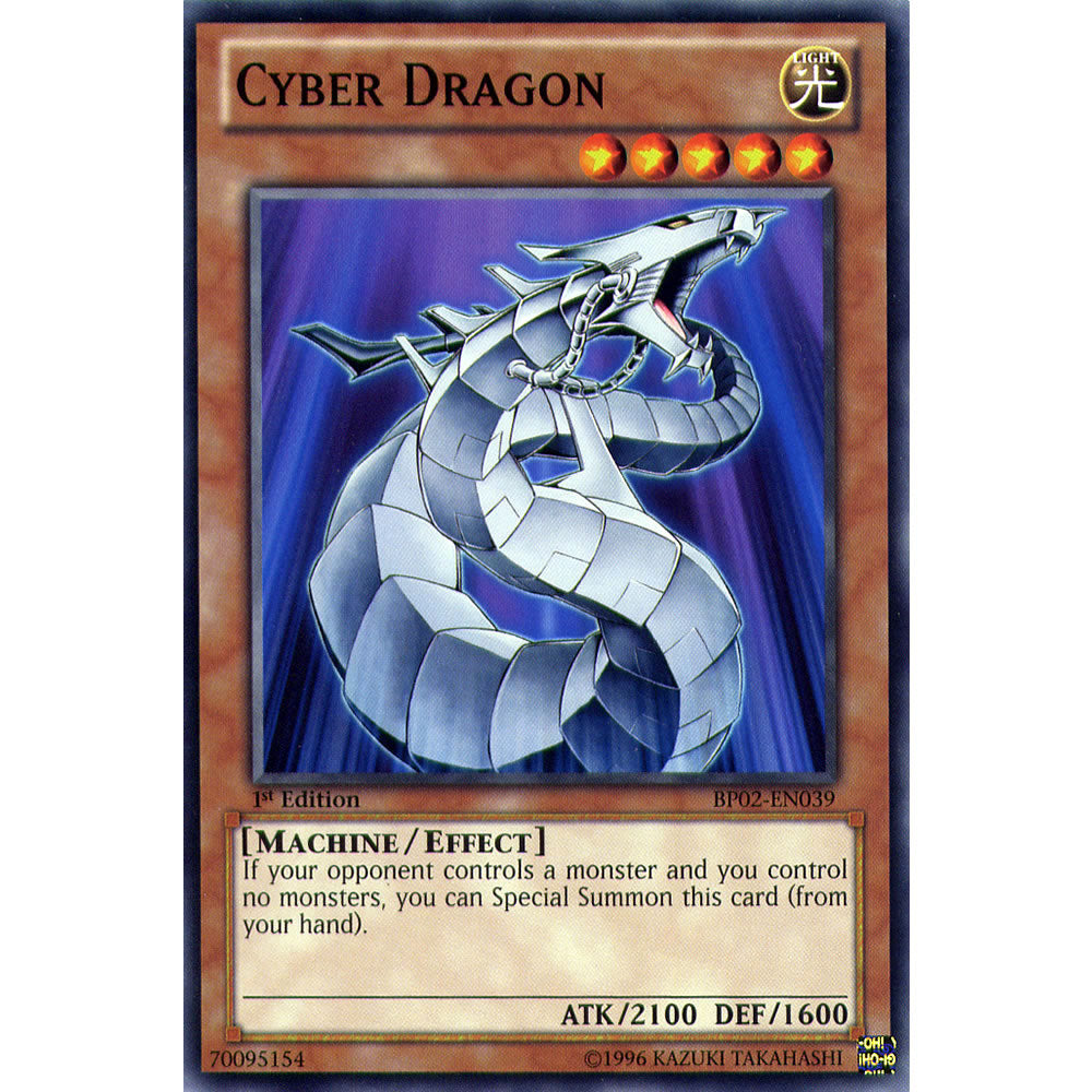 Cyber Dragon BP02-EN039 Yu-Gi-Oh! Card from the Battle Pack 2: War of the Giants Set