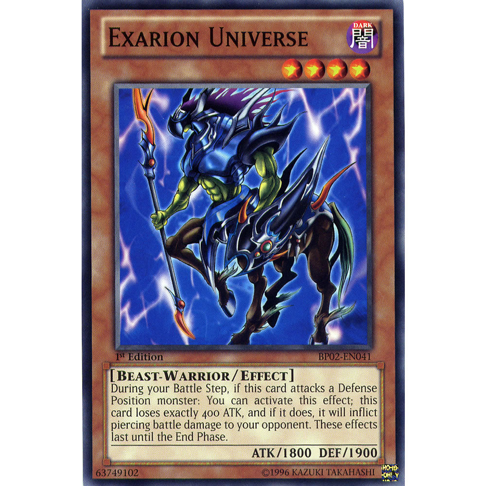 Exarion Universe BP02-EN041 Yu-Gi-Oh! Card from the Battle Pack 2: War of the Giants Set