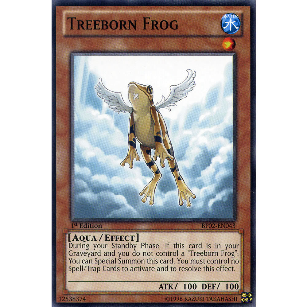 Treeborn Frog BP02-EN043 Yu-Gi-Oh! Card from the Battle Pack 2: War of the Giants Set
