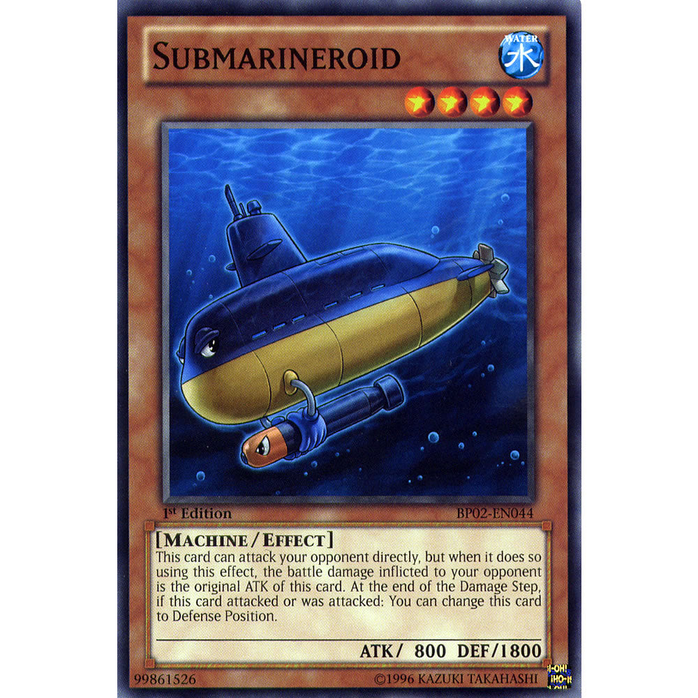 Submarineroid BP02-EN044 Yu-Gi-Oh! Card from the Battle Pack 2: War of the Giants Set