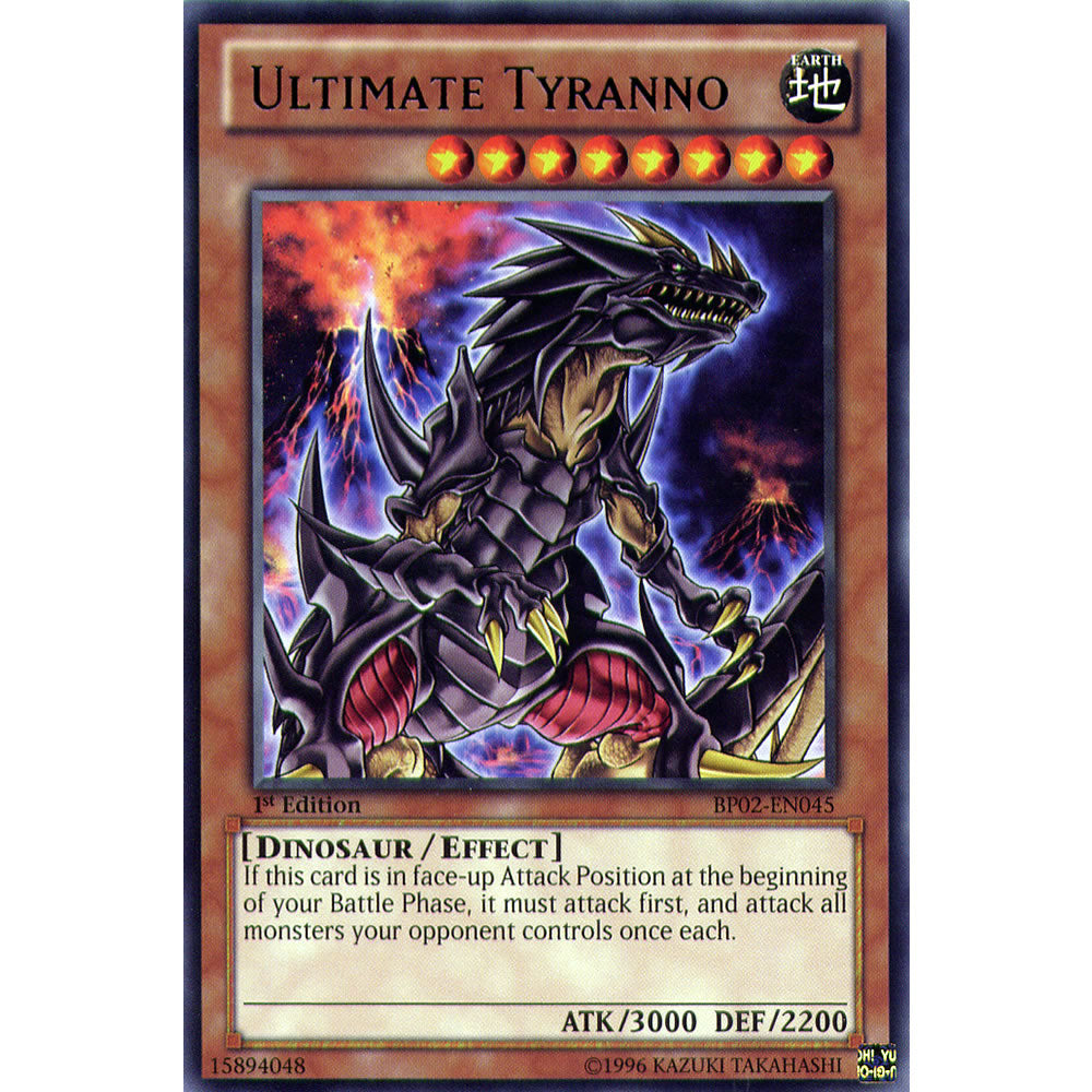 Ultimate Tyranno BP02-EN045 Yu-Gi-Oh! Card from the Battle Pack 2: War of the Giants Set